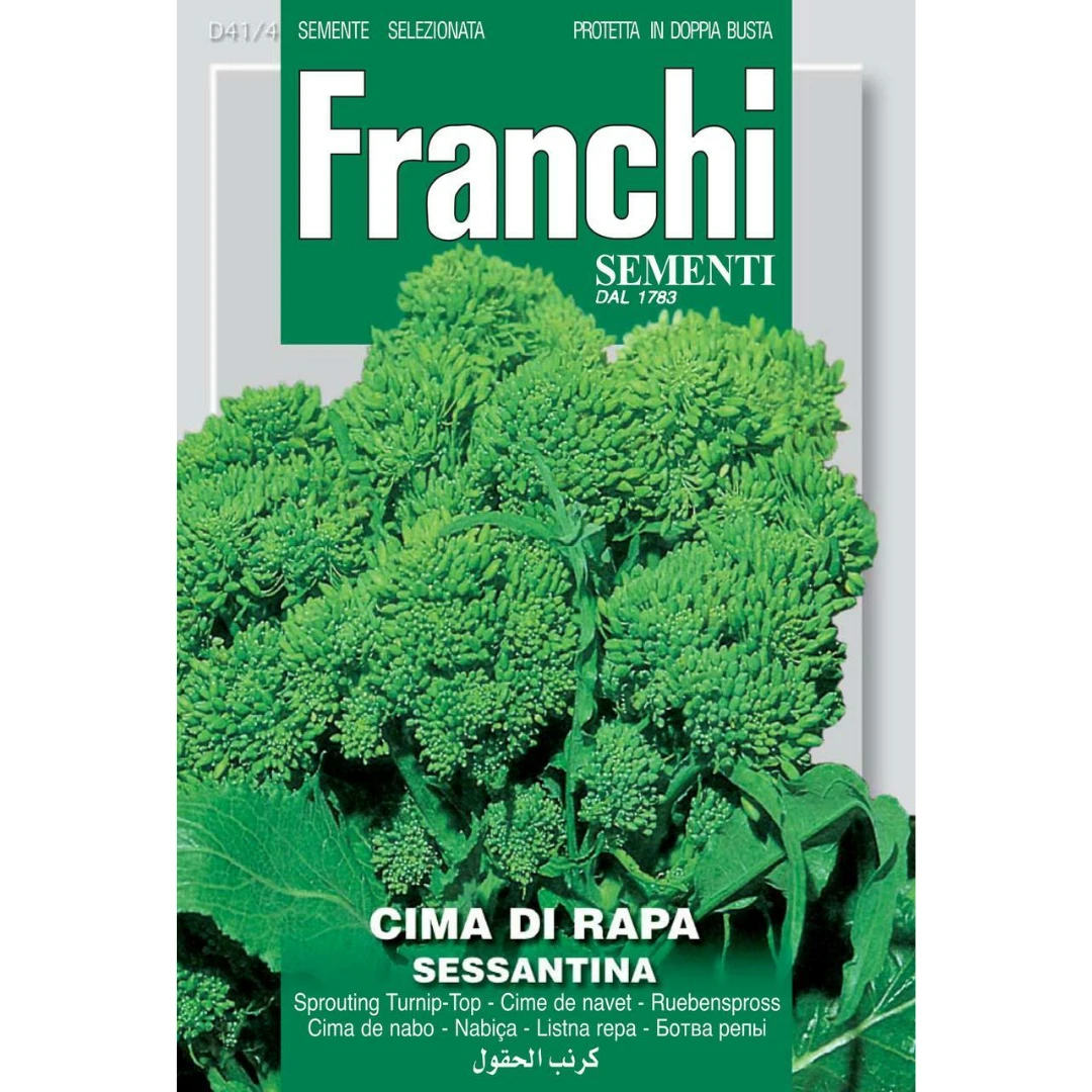 Garden Franchi Sementi Cima Di Rapa Sessantina Seeds 3 Garden Franchi Sementi Cima Di Rapa Sessantina Seeds
